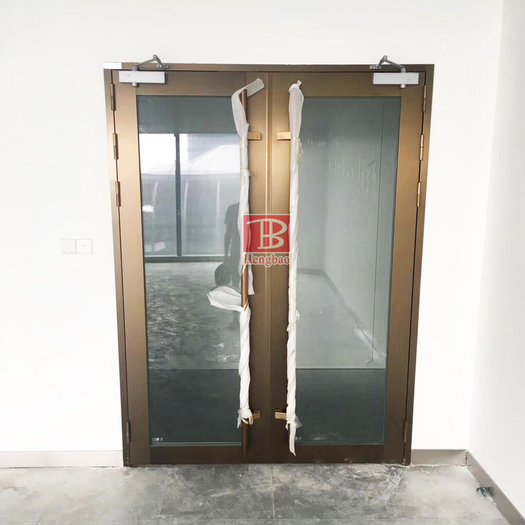 1 2 3 horas de porta de entrada resistente ao fogo