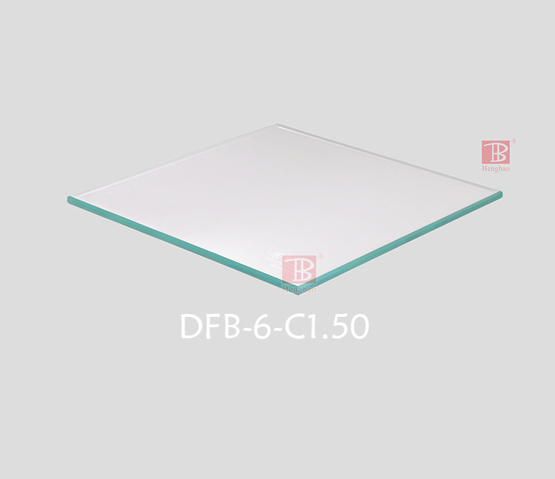 Vidro de construção de vidro com classificação de fogo de 6 mm na China