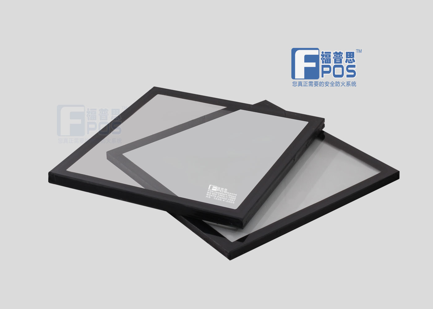 21mm Fpos vidro corta-fogo para porta de vidro e divisória