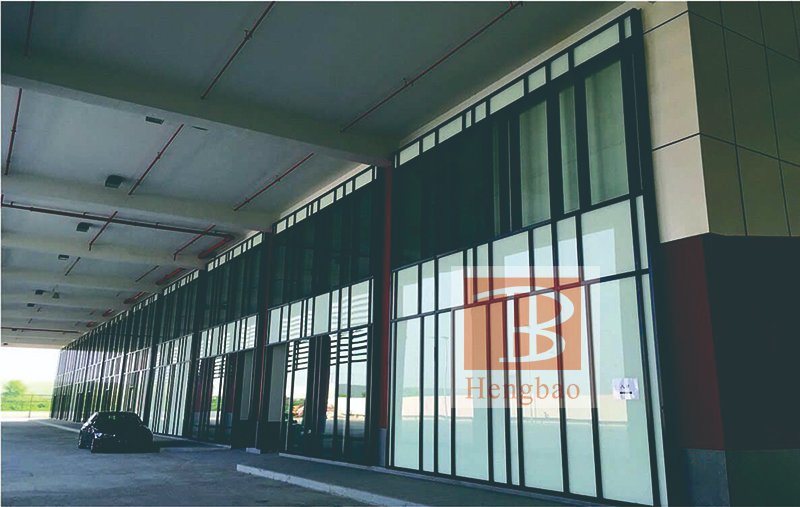 Divisória de galvanização de vidro com classificação de fogo de 26 mm