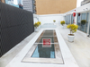 Ei60 BS En1364-2 Piso de vidro isolado para suporte de carga para sistema
